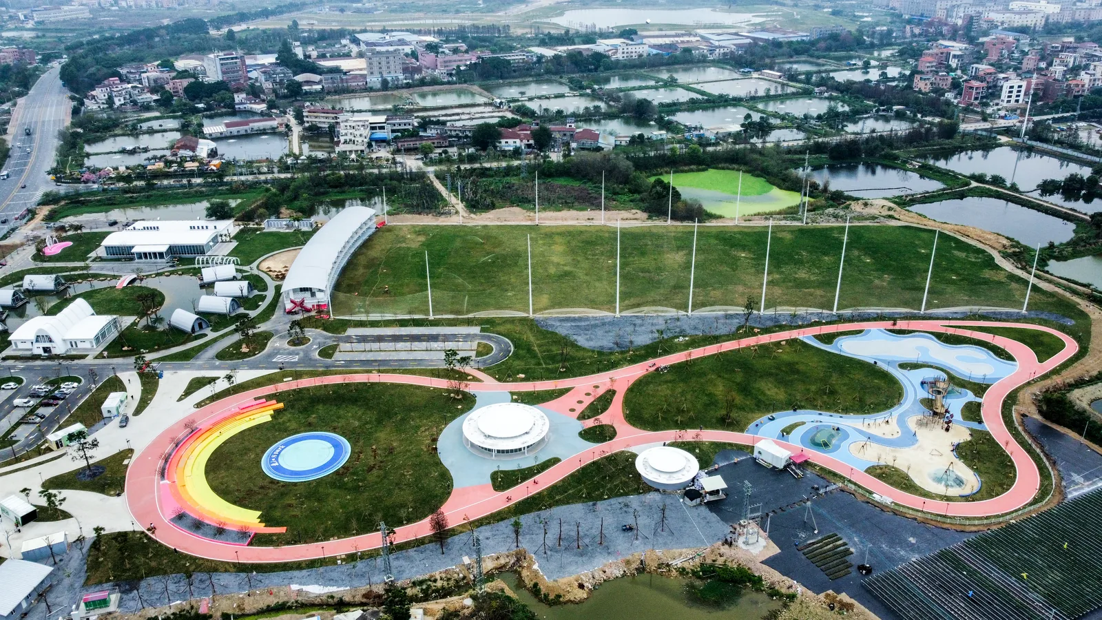 龙江 S-Park 体育公园实拍